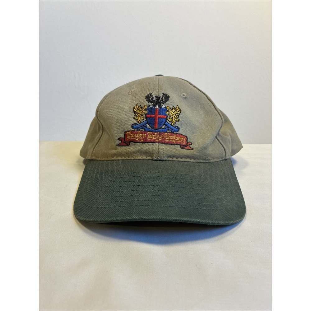 vintage head shots by KC Caps heraldic crest red banner Snap Adjustable